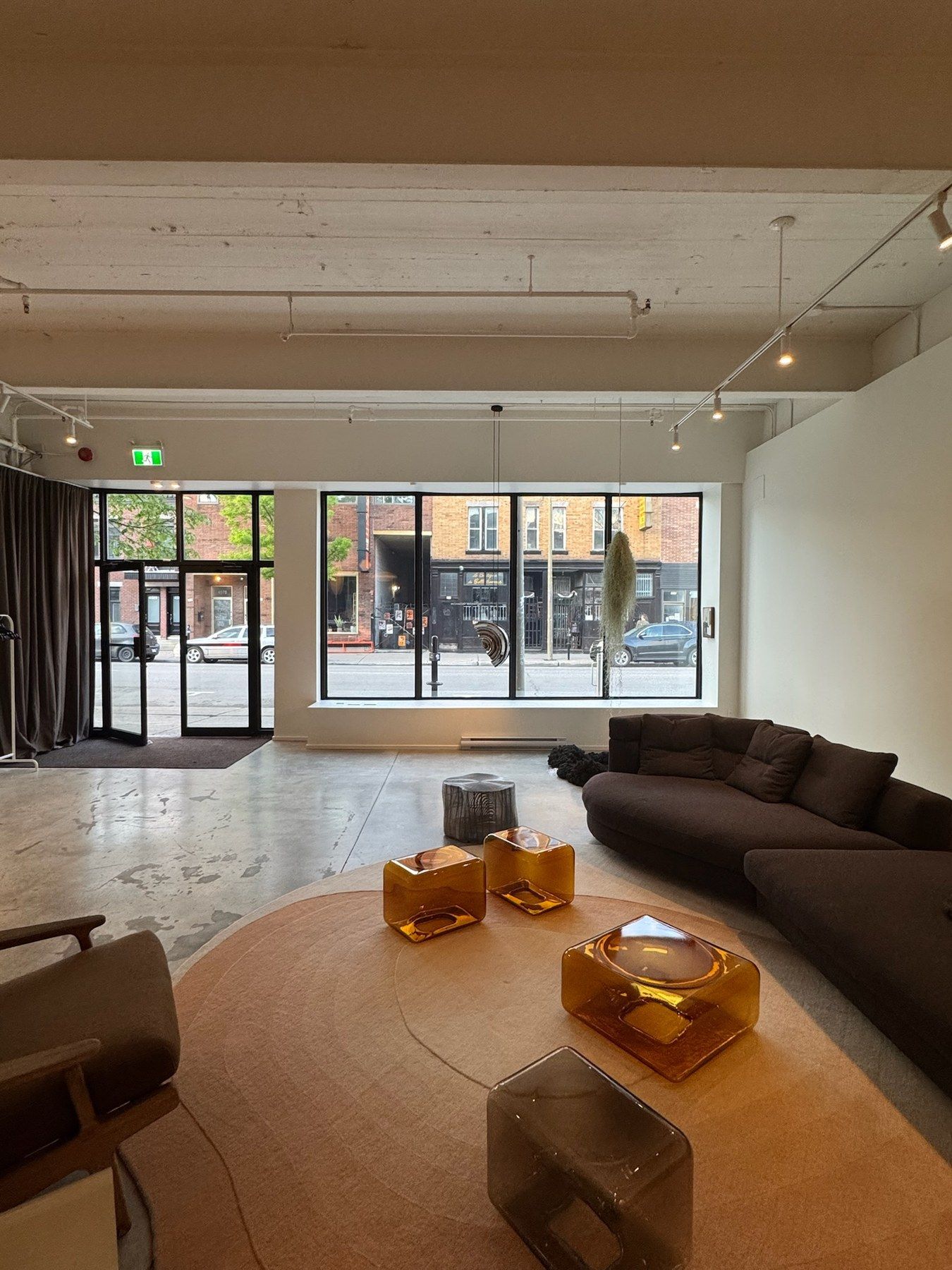Lounge de Collection Collection pour un événement en petit comité à Montréal.